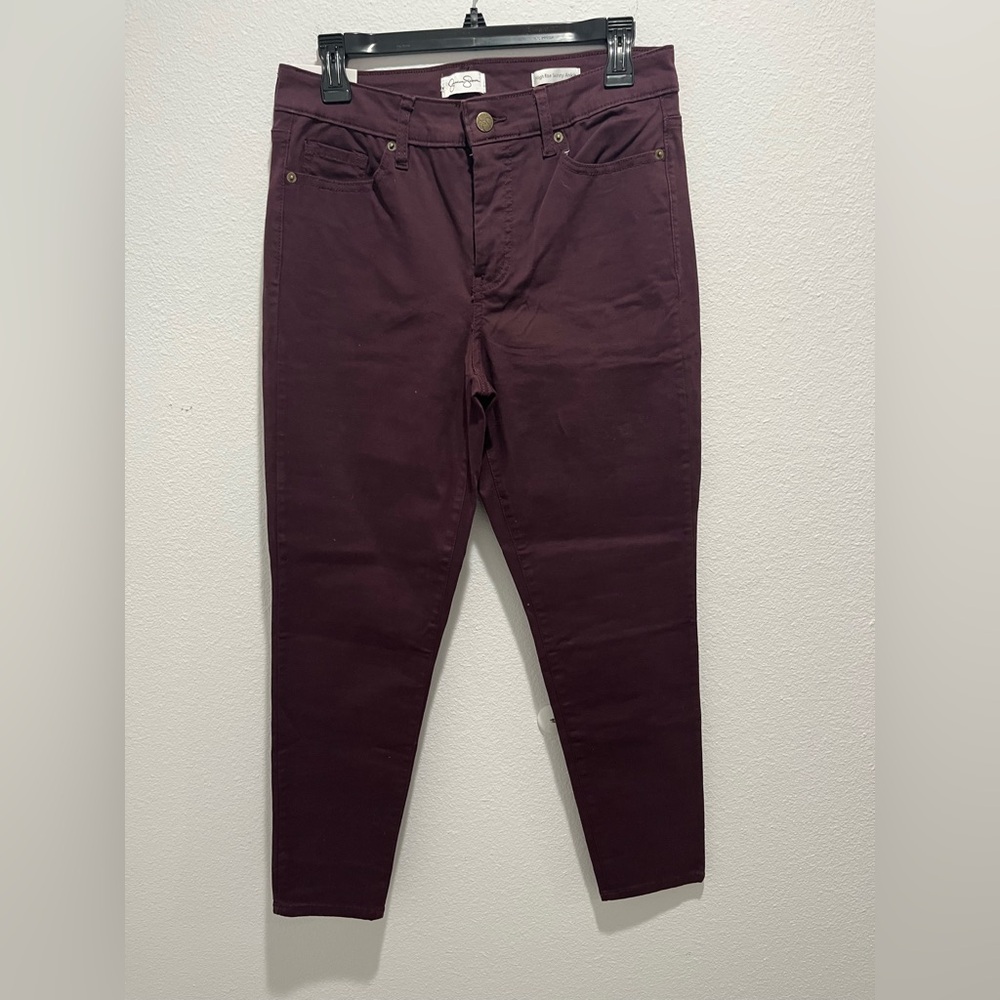 NEW - Jessica Simpson Women's Skinny Jeans - Dark Burgundy
